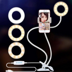 Aro de Luz LED Profesional - ambiente oscuro