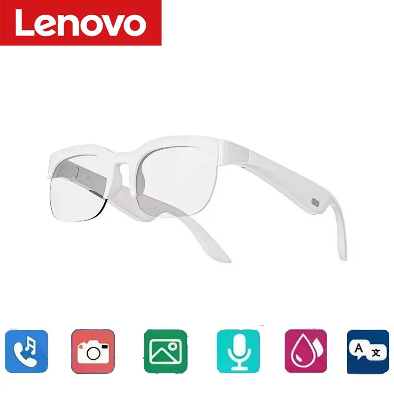 Lenovo XG89 Smart Glasses – Lentes Inteligentes con Traducción IA, Bluetooth 6.0, Música y Llamadas