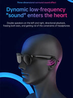 Lenovo XG89 Smart Glasses – Lentes Inteligentes con Traducción IA, Bluetooth 6.0, Música y Llamadas