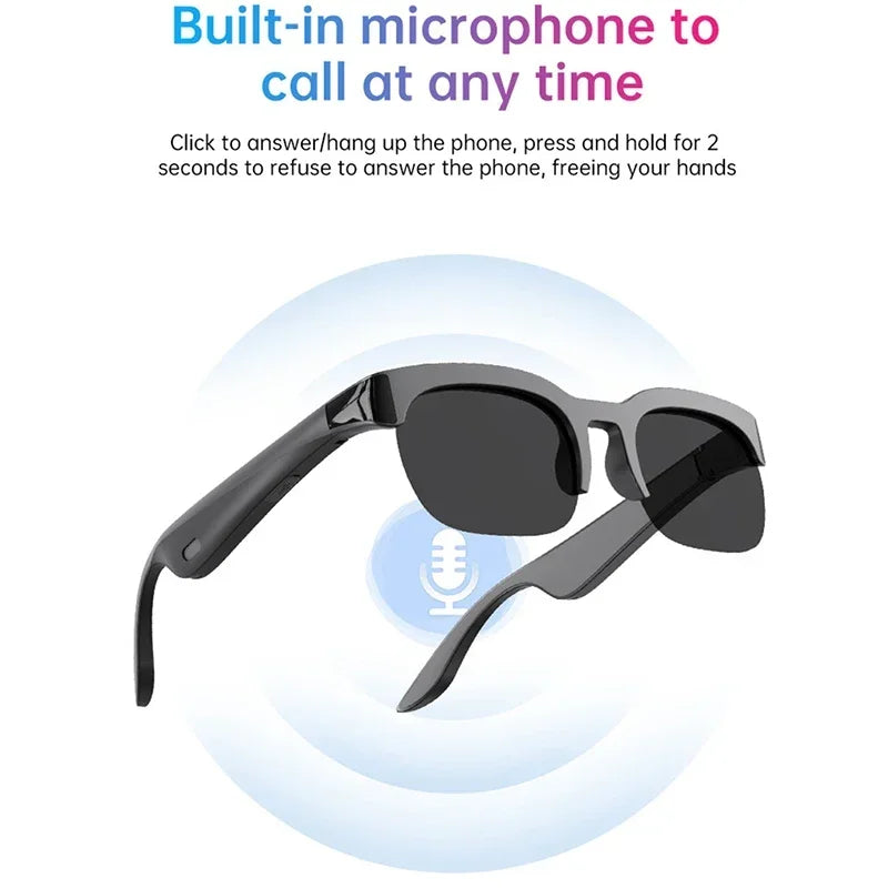 Lenovo XG89 Smart Glasses – Lentes Inteligentes con Traducción IA, Bluetooth 6.0, Música y Llamadas