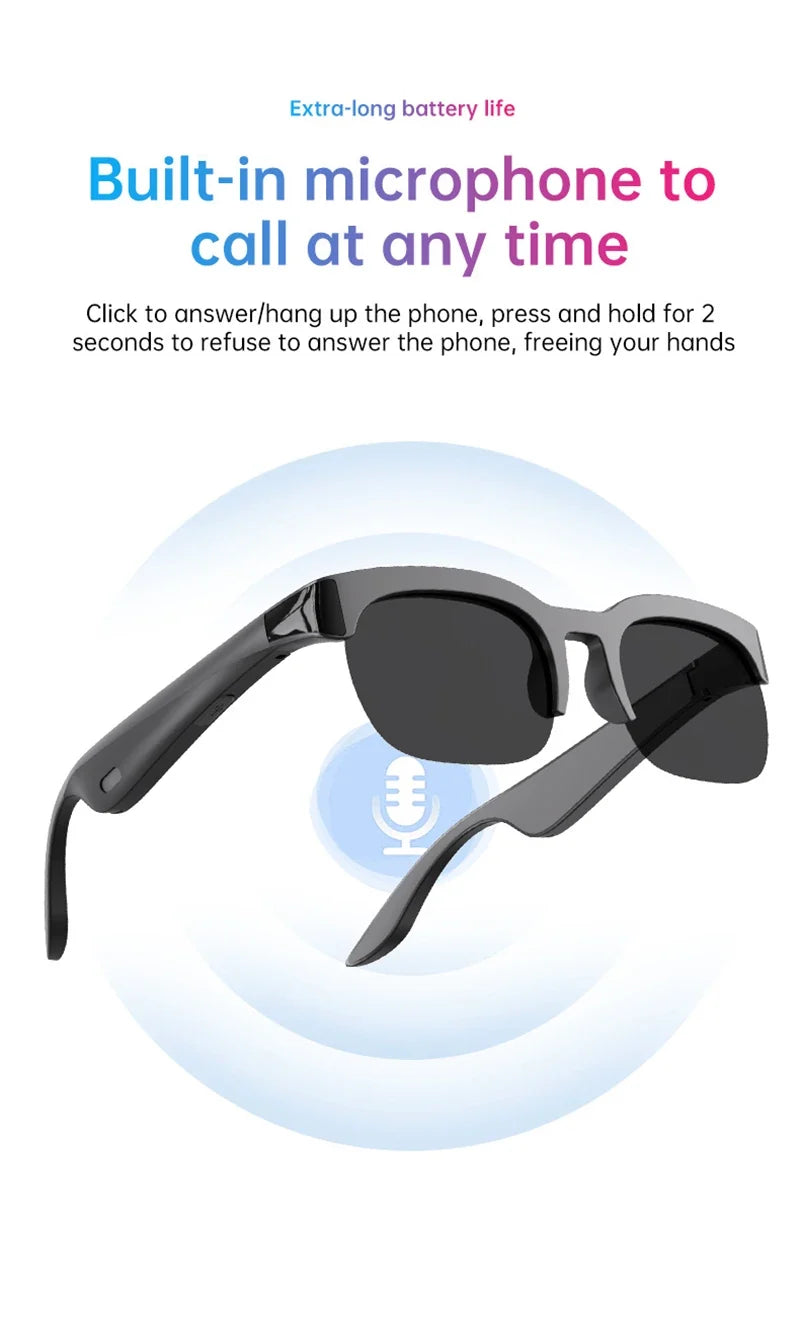 Lenovo XG89 Smart Glasses – Lentes Inteligentes con Traducción IA, Bluetooth 6.0, Música y Llamadas