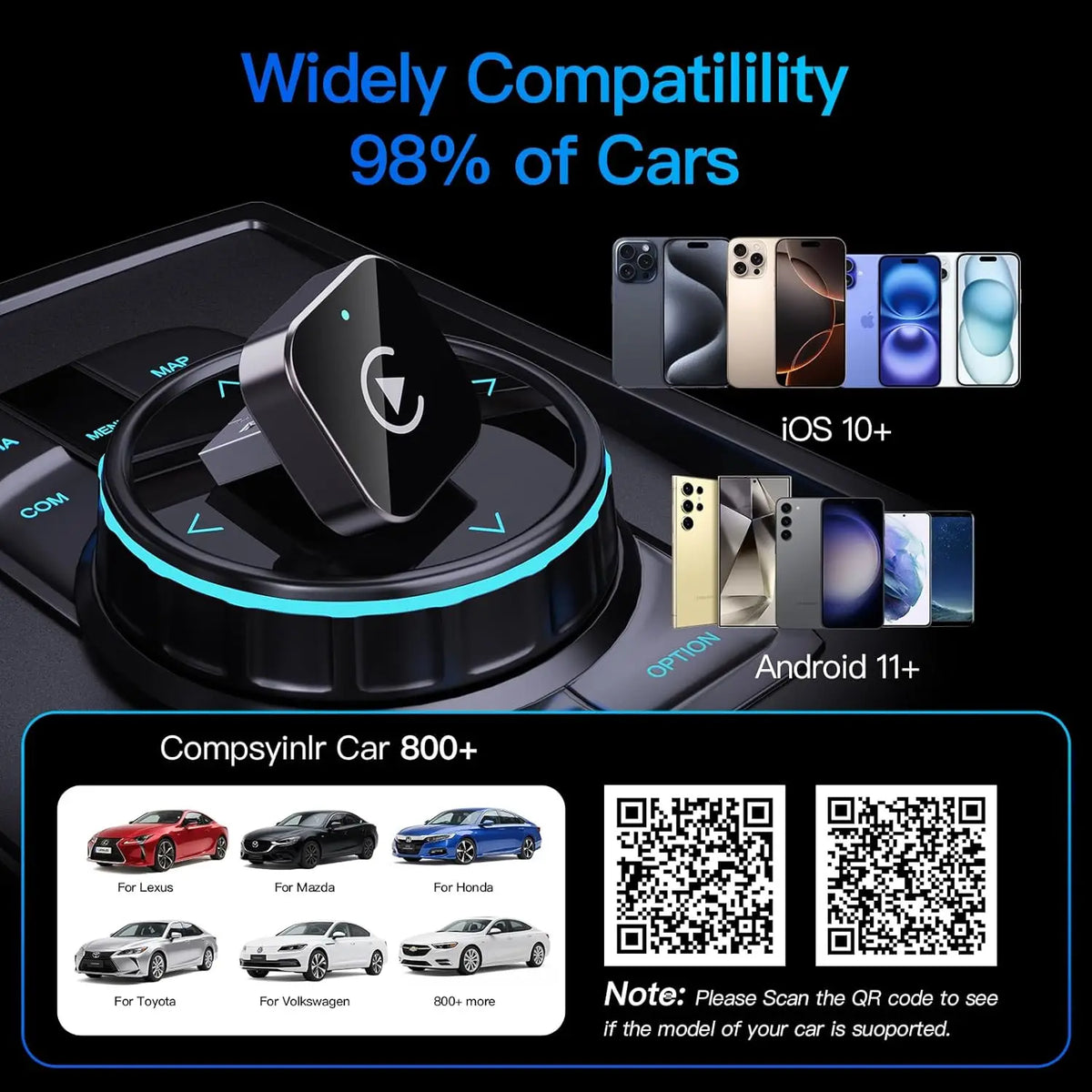 Upgraded CarPlay Adapter